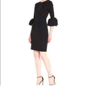 Betsy & Adam Puff Sleeve Dress